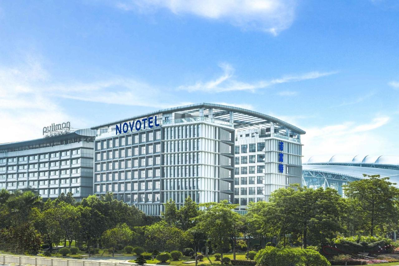 Novotel Guangzhou Baiyun Airport - Canton Fair Free Shuttle Bus & Official Registration Agency Kültér fotó