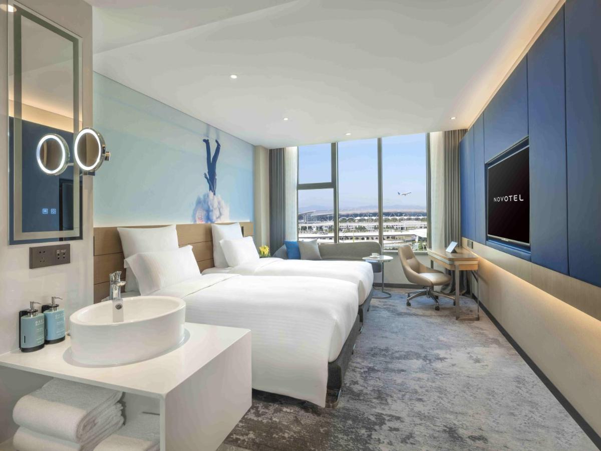 Novotel Guangzhou Baiyun Airport - Canton Fair Free Shuttle Bus & Official Registration Agency Kültér fotó
