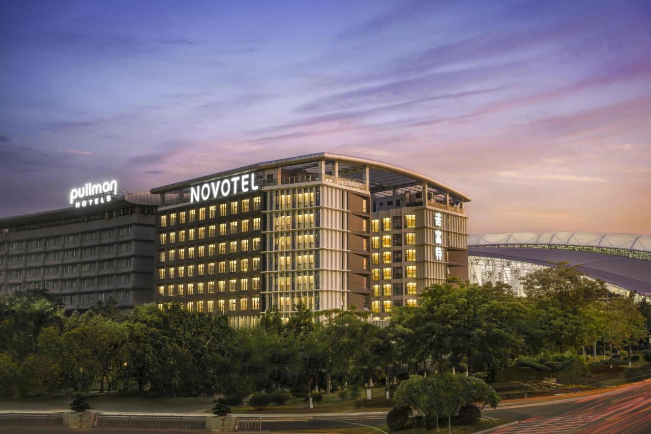 Novotel Guangzhou Baiyun Airport - Canton Fair Free Shuttle Bus & Official Registration Agency Kültér fotó